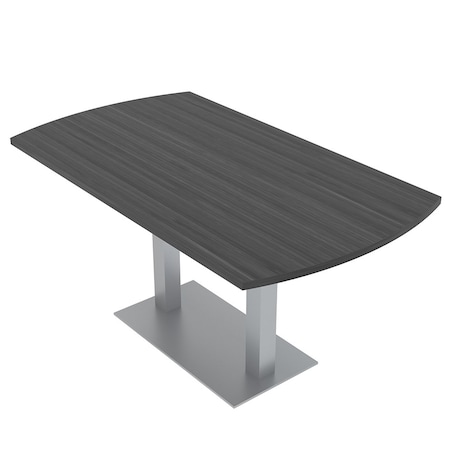 Skutchi Designs 33.5 in W, 59.5 in L, 29 in H, Engineered Wood Top, Grey HAR-AREC-34X60-DOU-ASIANNIGHT